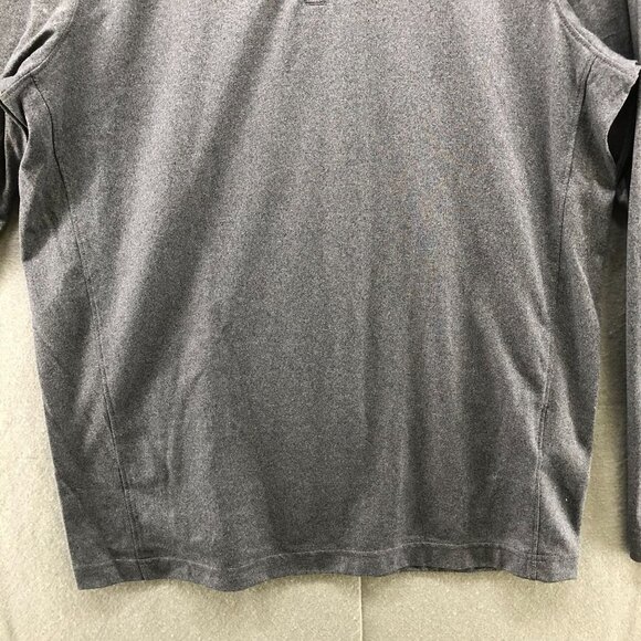 Under Armour 1/4 Zip Pullover Mens S Long Sleeve T Shirt Gray Coldgear Loose - Picture 5 of 12
